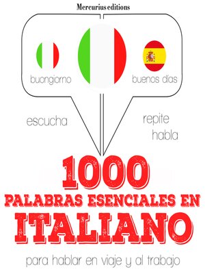 cover image of 1000 palabras esenciales en italiano